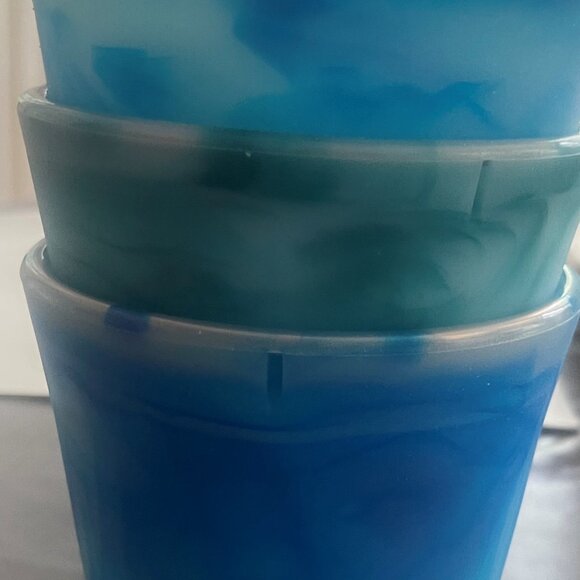 goSili reusable silicone Ocean Cups, straws and Ocean lids and straws bundle - Picture 14 of 15